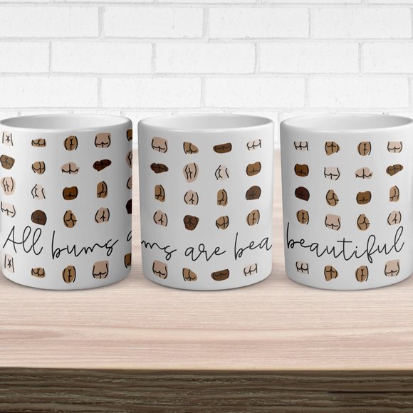 All Bums are Beautiful Mug - 15 oz - Picture 3 of 3